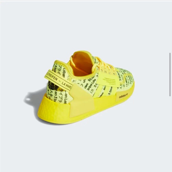 NWT Adidas NMD V2 in beam yellow - Picture 7 of 10